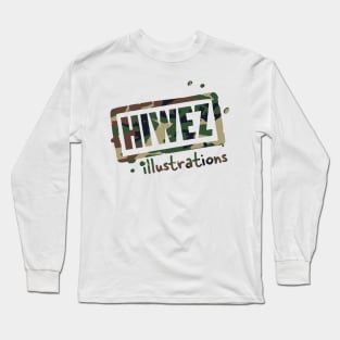 HIWEZ logo M80 Woodland Long Sleeve T-Shirt
